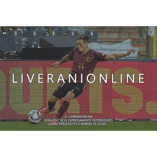 TVEM November 14, 2024 Brussels, Belgium - Belgium vs Italy - UEFA Nations League 2024/25, League A Group A2 match - King Baudouin Stadium. In the pic: Leandro Trossard of Belgium FOTO EMMANUELE MASTRODONATO-AG ALDO LIVERANI SAS