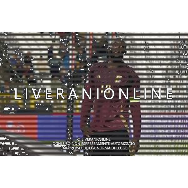 TVEM November 14, 2024 Brussels, Belgium - Belgium vs Italy - UEFA Nations League 2024/25, League A Group A2 match - King Baudouin Stadium. In the pic: Romelu Lukaku of Belgium FOTO EMMANUELE MASTRODONATO-AG ALDO LIVERANI SAS
