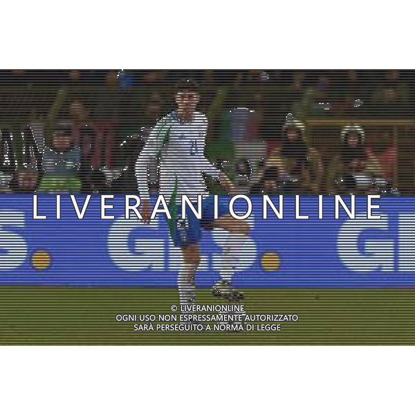 TVEM November 14, 2024 Brussels, Belgium - Belgium vs Italy - UEFA Nations League 2024/25, League A Group A2 match - King Baudouin Stadium. In the pic: Alessandro Bastoni of Italy FOTO EMMANUELE MASTRODONATO-AG ALDO LIVERANI SAS
