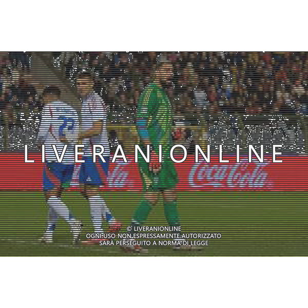 TVEM November 14, 2024 Brussels, Belgium - Belgium vs Italy - UEFA Nations League 2024/25, League A Group A2 match - King Baudouin Stadium. In the pic: Gianluigi Donnarumma of Italy FOTO EMMANUELE MASTRODONATO-AG ALDO LIVERANI SAS