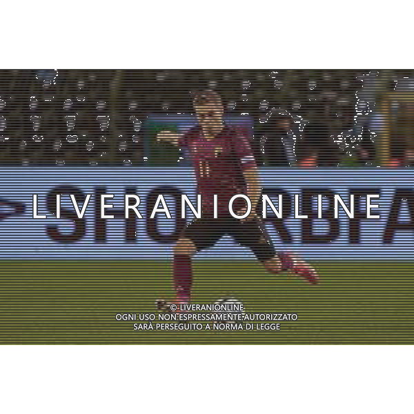 TVEM November 14, 2024 Brussels, Belgium - Belgium vs Italy - UEFA Nations League 2024/25, League A Group A2 match - King Baudouin Stadium. In the pic: Leandro Trossard of Belgium FOTO EMMANUELE MASTRODONATO-AG ALDO LIVERANI SAS