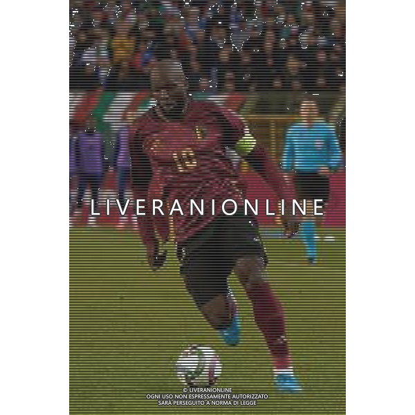 TVEM November 14, 2024 Brussels, Belgium - Belgium vs Italy - UEFA Nations League 2024/25, League A Group A2 match - King Baudouin Stadium. In the pic: Romelu Lukaku of Belgium FOTO EMMANUELE MASTRODONATO-AG ALDO LIVERANI SAS