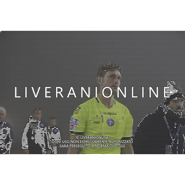 the Referee Fabio Rosario Luongo during Legnago Salus vs Spal Ferrara, 15° Serie C Now gir. B 2024-25 game at Mario Sandrini stadium in Legnago (VR), Italy, on November 16, 2024. (Photo by Davide Casentini)- AGENZIA ALDO LIVERANI SAS