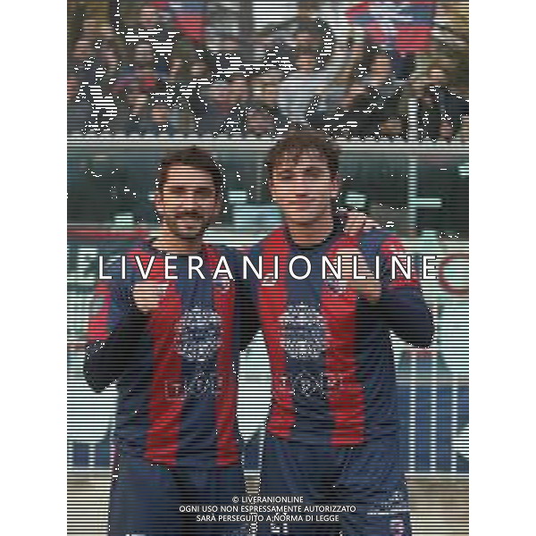 IMOLA 17 11 2024 IMOLESE CALCIO-SAMMAURESE 2-0 SERIE D NELLA FOTO CALABRESE ANTONIO E EDOARDO PIERDERICI MARCATORI DELLA PARTITA IMOLESE CALCIO ©SANNA - AGENZIA ALDO LIVERANI SAS