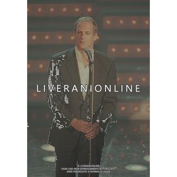 NEG COL-RETROSPETTIVA MICHAEL BOLTON CANTANTE NELLA FOTO MICHAEL BOLTON AL FESTIVAL DI SANREMO NELL\'ANNO 1998 AG ALDO LIVERANI SAS
