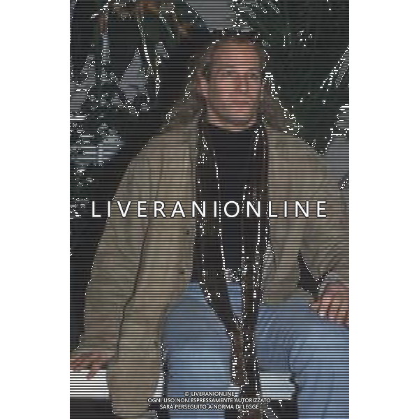 DIAP-RETROSPETTIVA MICHAEL BOLTON CANTANTE NELLA FOTO MICHAEL BOLTON AL FESTIVAL DI SANREMO NELL\'ANNO 1996 AG ALDO LIVERANI SAS