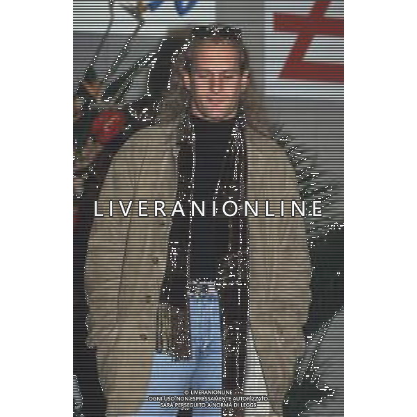 DIAP-RETROSPETTIVA MICHAEL BOLTON CANTANTE NELLA FOTO MICHAEL BOLTON AL FESTIVAL DI SANREMO NELL\'ANNO 1996 AG ALDO LIVERANI SAS