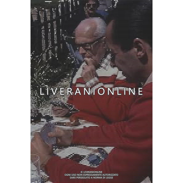 DIAP-RETROSPETTIVA SANDRO PERTINI POLITICO E PRESIDENTE DELLA REPUBBLICA ITALIANA NELLA FOTO SANDRO PERTINI PRESIDENTE DELLA REPUBBLICA ITALIA IN FERIE IN VAL GARDENA NELL\'ANNO 1982 AG ALDO LIVERANI SAS