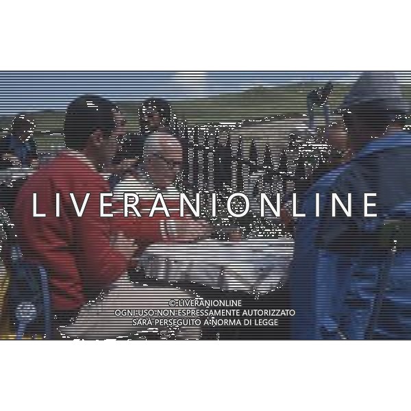 DIAP-RETROSPETTIVA SANDRO PERTINI POLITICO E PRESIDENTE DELLA REPUBBLICA ITALIANA NELLA FOTO SANDRO PERTINI PRESIDENTE DELLA REPUBBLICA ITALIA IN FERIE IN VAL GARDENA NELL\'ANNO 1982 AG ALDO LIVERANI SAS 