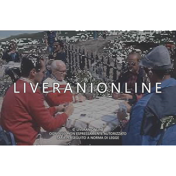 DIAP-RETROSPETTIVA SANDRO PERTINI POLITICO E PRESIDENTE DELLA REPUBBLICA ITALIANA NELLA FOTO SANDRO PERTINI PRESIDENTE DELLA REPUBBLICA ITALIA IN FERIE IN VAL GARDENA NELL\'ANNO 1982 AG ALDO LIVERANI SAS 