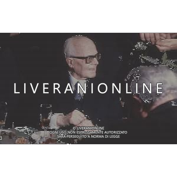 DIAP-RETROSPETTIVA SANDRO PERTINI POLITICO E PRESIDENTE DELLA REPUBBLICA ITALIANA NELLA FOTO SANDRO PERTINI IN VISITA A MILANO NELL\'ANNO 1979 AG ALDO LIVERANI SAS