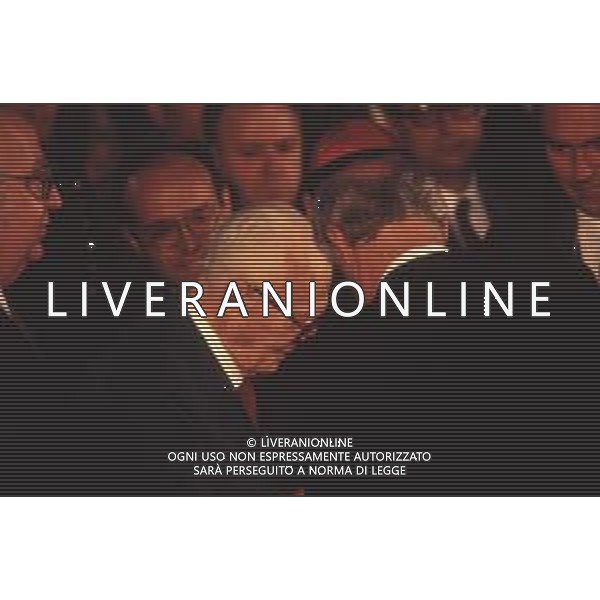 DIAP-RETROSPETTIVA SANDRO PERTINI POLITICO E PRESIDENTE DELLA REPUBBLICA ITALIANA NELLA FOTO SANDRO PERTINI NELL\'ANNO 1985 AG ALDO LIVERANI SAS 