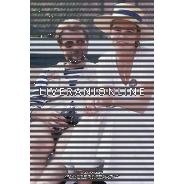 DIA-RETROSPETTIVA MARGOT LOUISE (detta Margaux) HEMINGWAY ATTRICE NELLA FOTO MARGAUX HEMINGWAY AG ALDO LIVERANI SAS