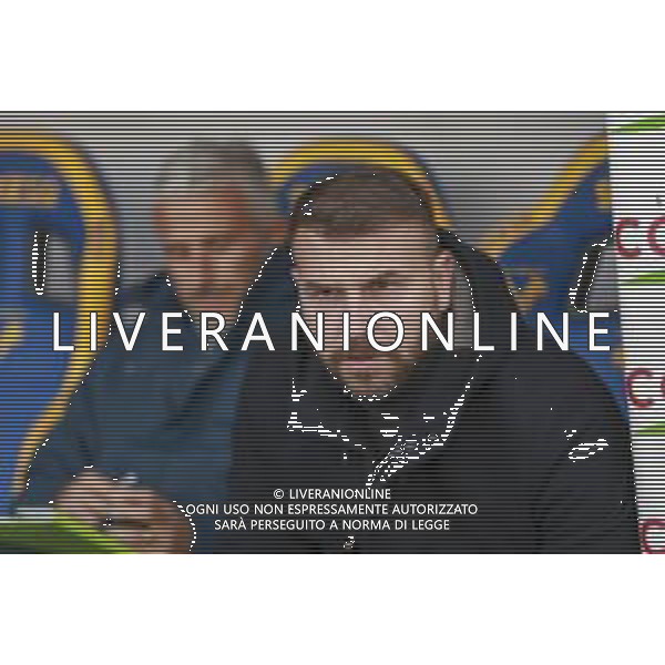 Paolo Zanetti Head Coach of Hellas Verona FC during Hellas Verona FC vs Inter FC, 13° Serie A Enilive 2024-25 game at Marcantonio Bentegodi stadium in Verona (VR), Italy, on November 23, 2024. (Photo by Davide Casentini)- AGENZIA ALDO LIVERANI SAS