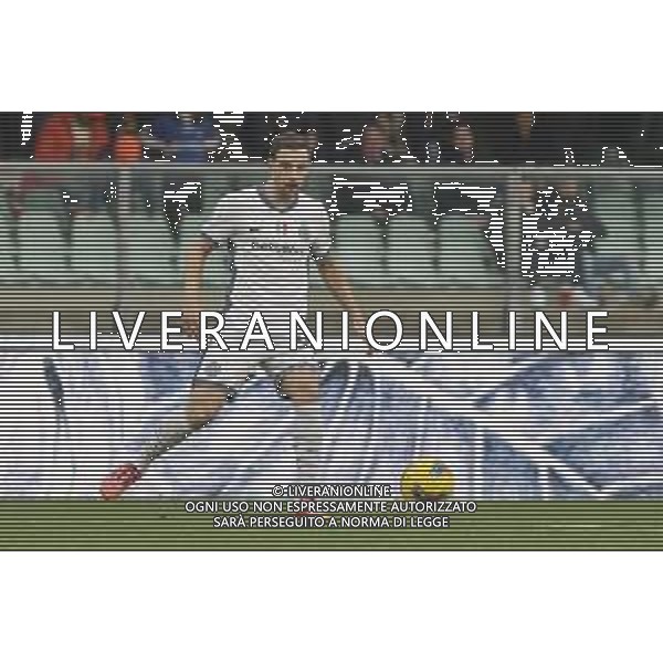 Carlos Augusto of Inter FC play the ball during Hellas Verona FC vs Inter FC, 13° Serie A Enilive 2024-25 game at Marcantonio Bentegodi stadium in Verona (VR), Italy, on November 23, 2024. (Photo by Davide Casentini)- AGENZIA ALDO LIVERANI SAS