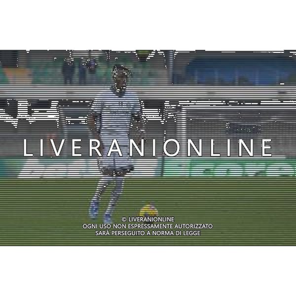 Yann Aurel Bisseck of Inter FC play the ball during Hellas Verona FC vs Inter FC, 13° Serie A Enilive 2024-25 game at Marcantonio Bentegodi stadium in Verona (VR), Italy, on November 23, 2024. (Photo by Davide Casentini)- AGENZIA ALDO LIVERANI SAS