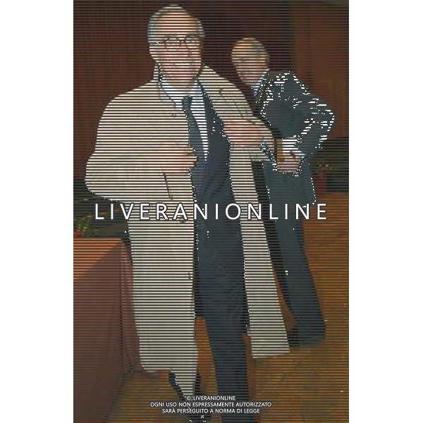 MILANO 20-1-06 HOTEL MICHELANGELO CONSIGLIO FEDERALE FIGC NELLA FOTO: CARRARO FRANCO PH: CAPRA/LIVERANI