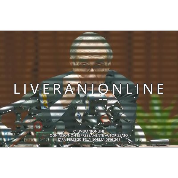 MILANO 20-1-06 HOTEL MICHELANGELO CONSIGLIO FEDERALE FIGC NELLA FOTO: CARRARO FRANCO PH: CAPRA/LIVERANI