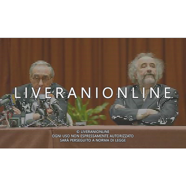 MILANO 20-1-06 HOTEL MICHELANGELO CONSIGLIO FEDERALE FIGC NELLA FOTO: CARRARO FRANCO - MAZZINI PH: CAPRA/LIVERANI