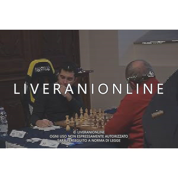 28.11.2024 Torino Campionato Assoluto Italiano di Scacchi ©Alessandro Falzone/Agenzia Aldo Liverani -Archivio di Stato Sale Espositive Nella foto: Alberto Barp vs Michele Godena ©Falzone - Agenzia ALDO LIVERANI SAS
