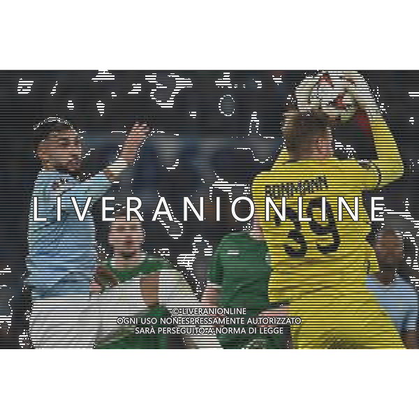 Valentin Castellanos of S.S. Lazio and Hendrik Bonmann of P.F.C. Ludogorets in action during the UEFA Europa League 2024/25 League Phase MD5 match between S.S. Lazio and P.F.C. Ludogorets at Olympic Stadium on November 28, 2024 in Rome, Italy.- Agenzia ALDO LIVERANI SAS