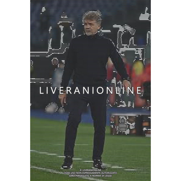 Marco Baroni coach of S.S. Lazio during the UEFA Europa League 2024/25 League Phase MD5 match between S.S. Lazio and P.F.C. Ludogorets at Olympic Stadium on November 28, 2024 in Rome, Italy.- Agenzia ALDO LIVERANI SAS