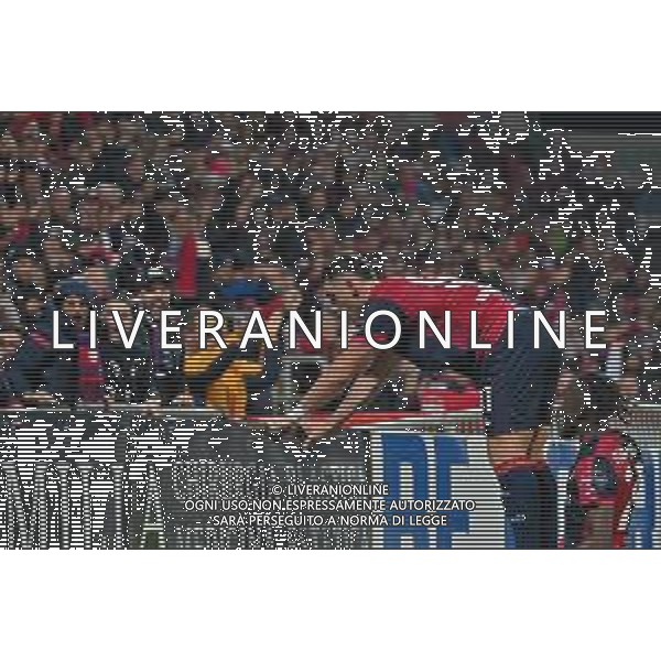 29-11-2024. Cagliari calcio-Hellas Verona, 14° giornata Serie A calcio Italia 2024/2025, stadio Unipol Domus Cagliari. Foto Salvatore Moi/Agenzia Aldo Liverani s.as. Nella foto: Gol ed esultanza del Cagliari contro Hellas Verona in casa allo stadio Unipol Domus. Segna:Roberto Piccoli Cagliari ©MOI SALVATORE - AGENZIA ALDO LIVERANI SAS