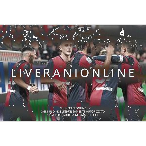 29-11-2024. Cagliari calcio-Hellas Verona, 14° giornata Serie A calcio Italia 2024/2025, stadio Unipol Domus Cagliari. Foto Salvatore Moi/Agenzia Aldo Liverani s.as. Nella foto: Gol ed esultanza del Cagliari contro Hellas Verona in casa allo stadio Unipol Domus. Segna:Roberto Piccoli Cagliari ©MOI SALVATORE - AGENZIA ALDO LIVERANI SAS