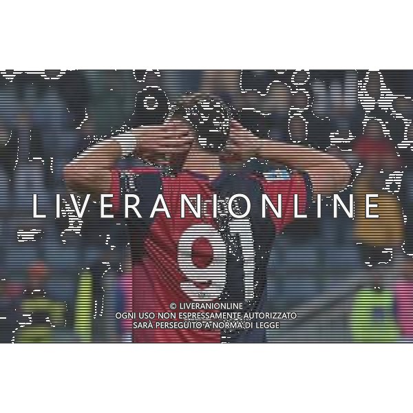 29-11-2024. Cagliari calcio-Hellas Verona, 14° giornata Serie A calcio Italia 2024/2025, stadio Unipol Domus Cagliari. Foto Salvatore Moi/Agenzia Aldo Liverani s.as. Nella foto: Gol ed esultanza del Cagliari contro Hellas Verona in casa allo stadio Unipol Domus. Segna:Roberto Piccoli Cagliari ©MOI SALVATORE - AGENZIA ALDO LIVERANI SAS