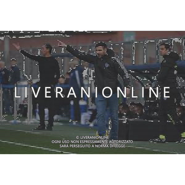 TVRG Como vs Monza nella foto Cesc Fabregas allenatore Como e sulla SX Alessandro Nesta allenatore Monza Como 30-11-2024 Stadio Giuseppe Sinigaglia Campionato Serie A Enilive - 14a giornata foto Roberto Garavaglia/Agenzia Aldo Liverani sas