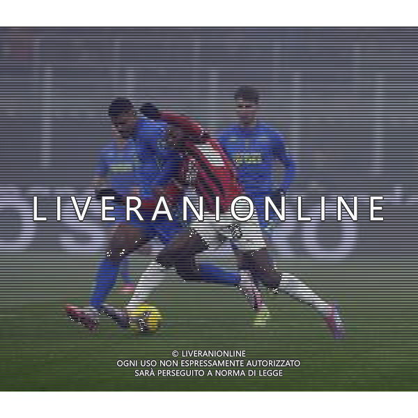 rafael leao E FAUSTINO ANJORIN -MILAN - EMPOLI CAMPIONATO CALCIO SERIE A 30.11.2024 ©PAOLO GIAMPIETRI - AGENZIA ALDO LIVERANI SAS