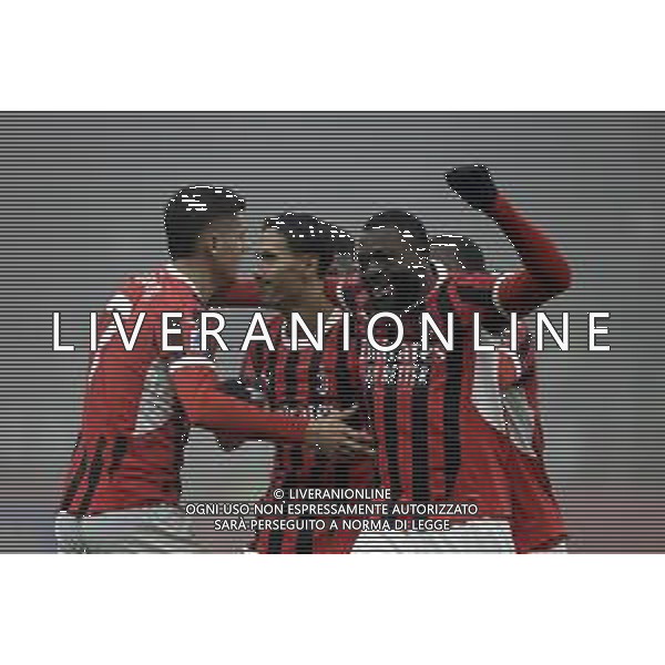 Esultanza dopo il secondo gol di Tijjani rejinders con alvaro morata -MILAN - EMPOLI CAMPIONATO CALCIO SERIE A 30.11.2024 ©PAOLO GIAMPIETRI - AGENZIA ALDO LIVERANI SAS