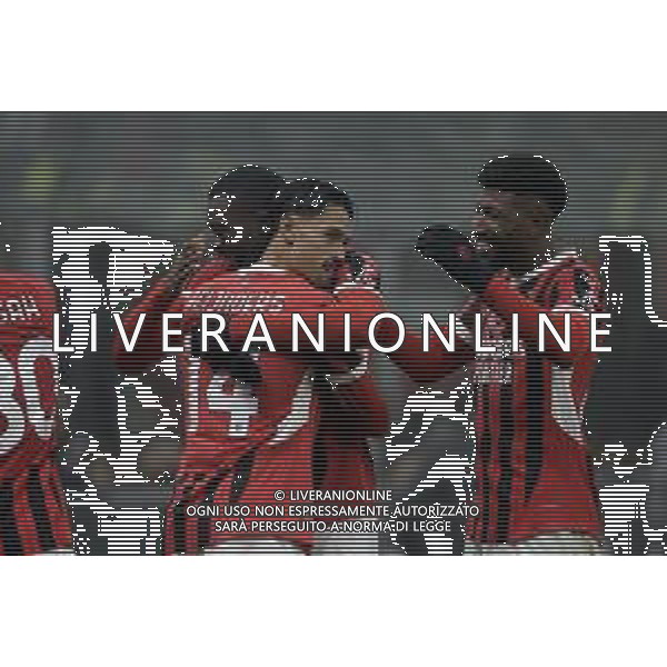 Esultanza dopo il secondo gol di Tijjani rejinders -MILAN - EMPOLI CAMPIONATO CALCIO SERIE A 30.11.2024 ©PAOLO GIAMPIETRI - AGENZIA ALDO LIVERANI SAS