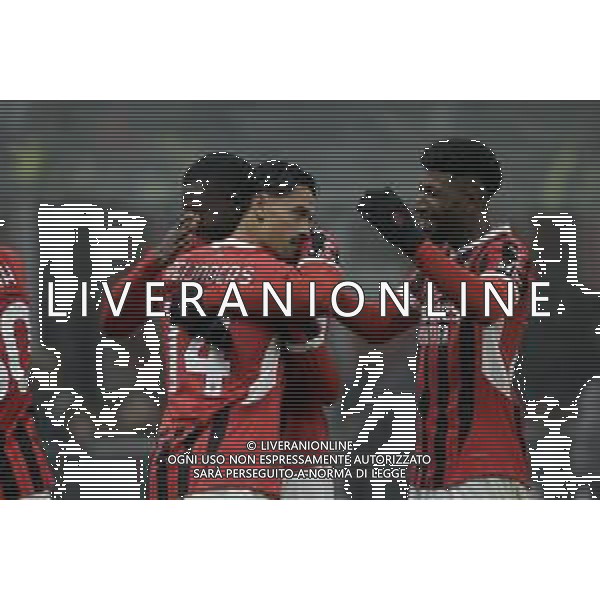 Esultanza dopo il secondo gol di Tijjani rejinders -MILAN - EMPOLI CAMPIONATO CALCIO SERIE A 30.11.2024 ©PAOLO GIAMPIETRI - AGENZIA ALDO LIVERANI SAS