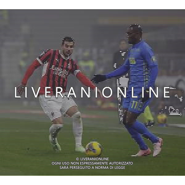 THEO HERNANDEZ E EMMANUEL GYASI -MILAN - EMPOLI CAMPIONATO CALCIO SERIE A 30.11.2024 ©PAOLO GIAMPIETRI - AGENZIA ALDO LIVERANI SAS
