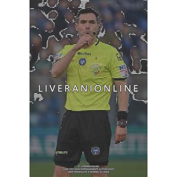 TVRG Como vs Monza nella foto l\'arbitro Juan Luca Sacchi di Macerata Como 30-11-2024 Stadio Giuseppe Sinigaglia Campionato Serie A Enilive - 14a giornata foto Roberto Garavaglia/Agenzia Aldo Liverani sas
