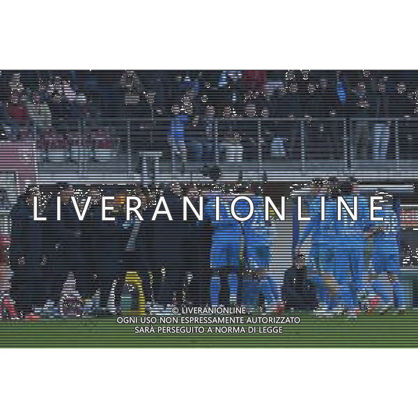 Torino 01.12.24 Stadio Grande Torino @Manuela Viganti/Ag. Aldo Liverani sas Torino vs Napoli Campionato Calcio Serie A Enilive 2024/2025 14a giornata Nella foto: esultanza napoli di dopo il gol di scott mctominay ©Viganti - AGENZIA ALDO LIVERANI SAS