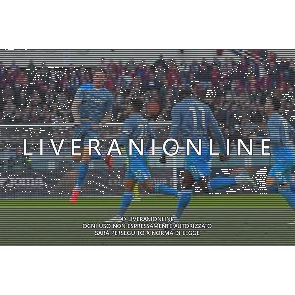 Torino 01.12.24 Stadio Grande Torino @Manuela Viganti/Ag. Aldo Liverani sas Torino vs Napoli Campionato Calcio Serie A Enilive 2024/2025 14a giornata Nella foto: esultanza napoli di dopo il gol di scott mctominay ©Viganti -AGENZIA ALDO LIVERANI SAS