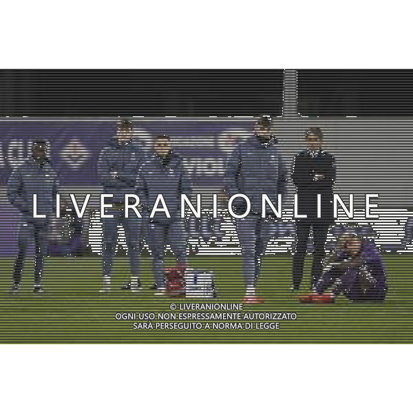 ZCP - 01/12/2024 FIORENTINA - INTER Campionato di Calcio seria A 2024/2025 - nella foto:giocatori in apprensione dopo il malore di edoardo bove ©Claudio Zamagni/Agenzia Aldo Liverani s.a.s.-AGENZIA ALDO LIVERANI SAS