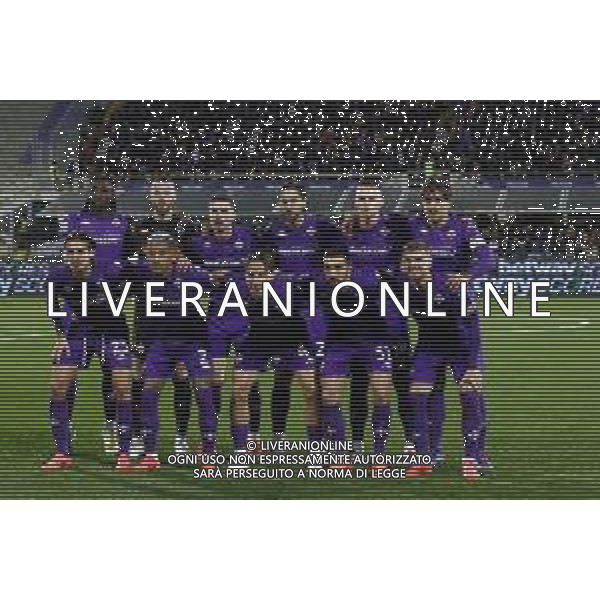 ZCP - 01/12/2024 FIORENTINA - INTER Campionato di Calcio seria A 2024/2025 - nella foto: formazione fiorentina ©Claudio Zamagni/Agenzia Aldo Liverani s.a.s.