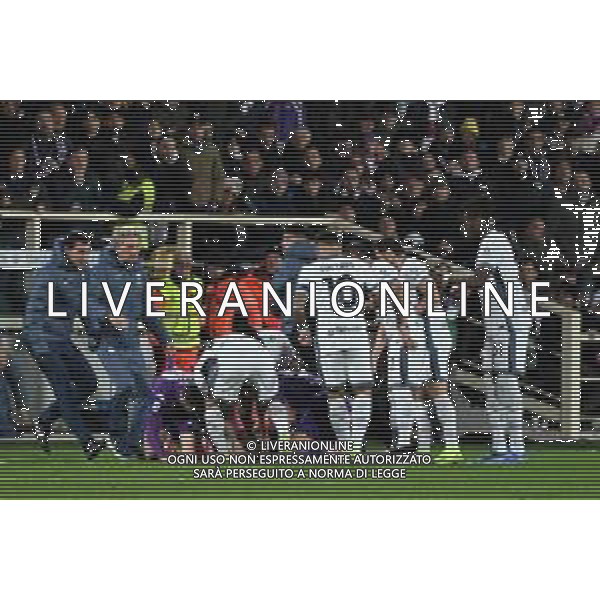Fiorentina vs Inter Campionato Serie A Enilive Stadio Artemio Franchi Firenze 1-12-2024 Nella foto: Soccorsi a Edoardo Bove dopo il malore ©Andrea Rosito - AGENZIA ALDO LIVERANI SAS