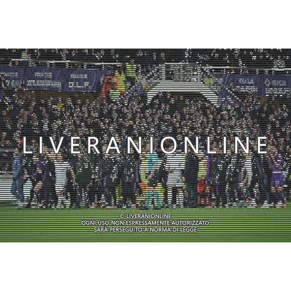 Fiorentina vs Inter Campionato Serie A Enilive Stadio Artemio Franchi Firenze 1-12-2024 Nella foto: Disperazione giocatori Fiorentina e Inter dopo il malore di Edoardo Bove ©Andrea Rosito - AGENZIA ALDO LIVERANI SAS