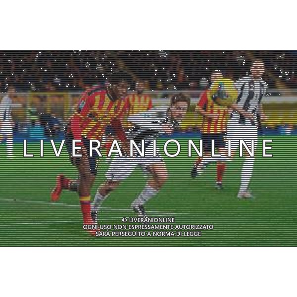 TVEM December 01, 2024 Lecce, Italy - US Lecce vs Juventus FC - Italian soccer serie A 2024/25 - Via Del Mare Stadium. In the pic: Patrick Dorgu of US Lecce in action against Kenan Yildiz of Juventus ©Emmanuele Mastrodonato - AGENZIA ALDO LIVERANI SAS