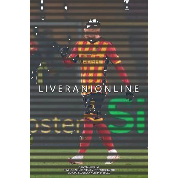 TVEM December 01, 2024 Lecce, Italy - US Lecce vs Juventus FC - Italian soccer serie A 2024/25 - Via Del Mare Stadium. In the pic: Ante Rebic of US Lecce celebrates after scoring a goal ©Emmanuele Mastrodonato - AGENZIA ALDO LIVERANI SAS