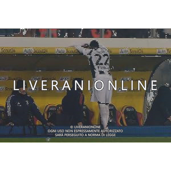 TVEM December 01, 2024 Lecce, Italy - US Lecce vs Juventus FC - Italian soccer serie A 2024/25 - Via Del Mare Stadium. In the pic: Timothy Weah of Juventus disappointment ©Emmanuele Mastrodonato - AGENZIA ALDO LIVERANI SAS
