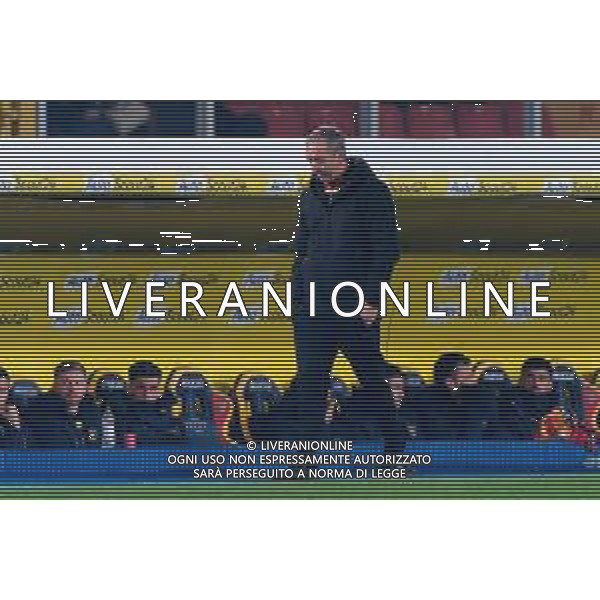 TVEM December 01, 2024 Lecce, Italy - US Lecce vs Juventus FC - Italian soccer serie A 2024/25 - Via Del Mare Stadium. In the pic: coach Marco Giampaolo of US Lecce FOTO EMMANUELE MASTRODONATO-AG ALDO LIVERANI SAS