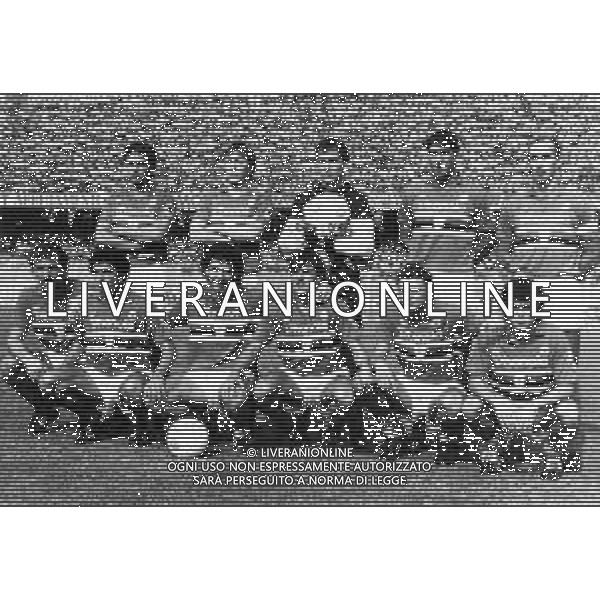 ST-FORMAZIONE SQUADRA UNIONE CALCIO SAMPDORIA CAMPIONATO SERIE A 1985 -1986 AG ALDO LIVERANI SAS