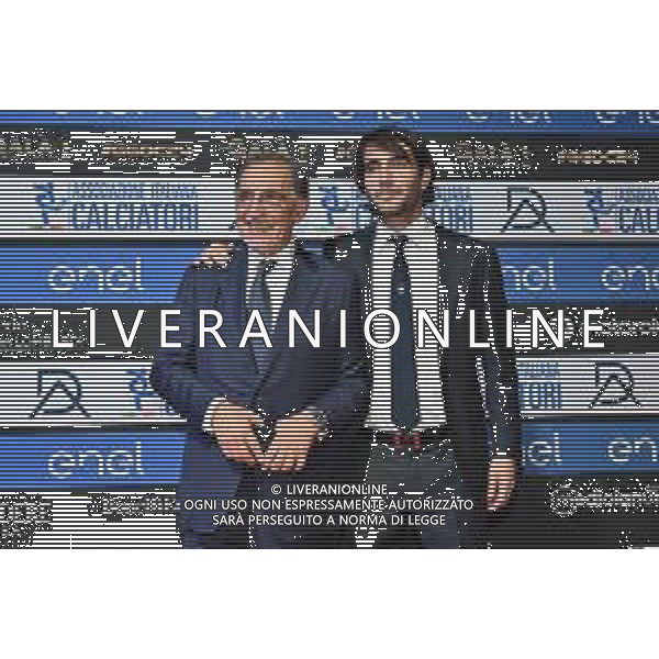 TVRG Gala Calcio 2024 nella foto Ignazio La Russa con il figlio Lorenzo Cochis La Russa Milano 02-12-2024 Gran Gala del Calcio 2024, l\'appuntamento organizzato dall\'AIC Associazione Italiana Calciatori per premiare i protagonisti della stagione 2023-2024 foto Roberto Garavaglia/ag. Aldo Liverani sas