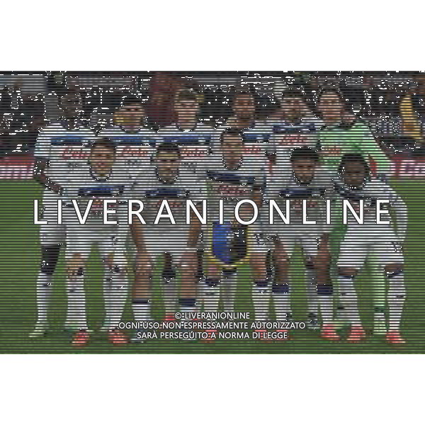 Roma vs Atalanta Campionato Serie A Enilive - 14 Giornata Stadio Olimpico - Roma 02-12-2024 nella foto Formazione Atalanta foto federico gaetano-ag aldo liverani sas