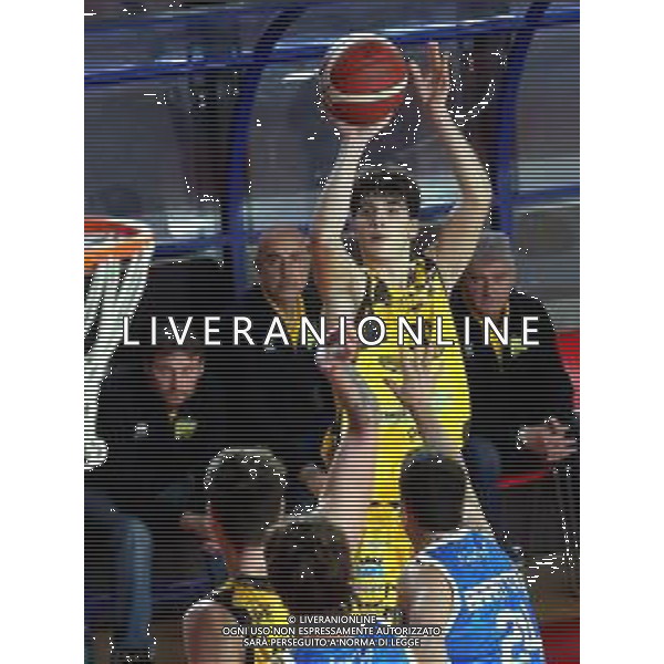 IMOLA 01 12 2024 NEUPHARMA VIRTUS IMOLA BASKET-CAPO D\'ORLANDO 85-75 SERIE B1 NELLA FOTO TOMMASO PINZA VIRTUS IMOLA ©SANNA - AGENZIA ALDO LIVERANI SAS